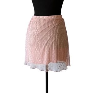 Lace Mini Skirt